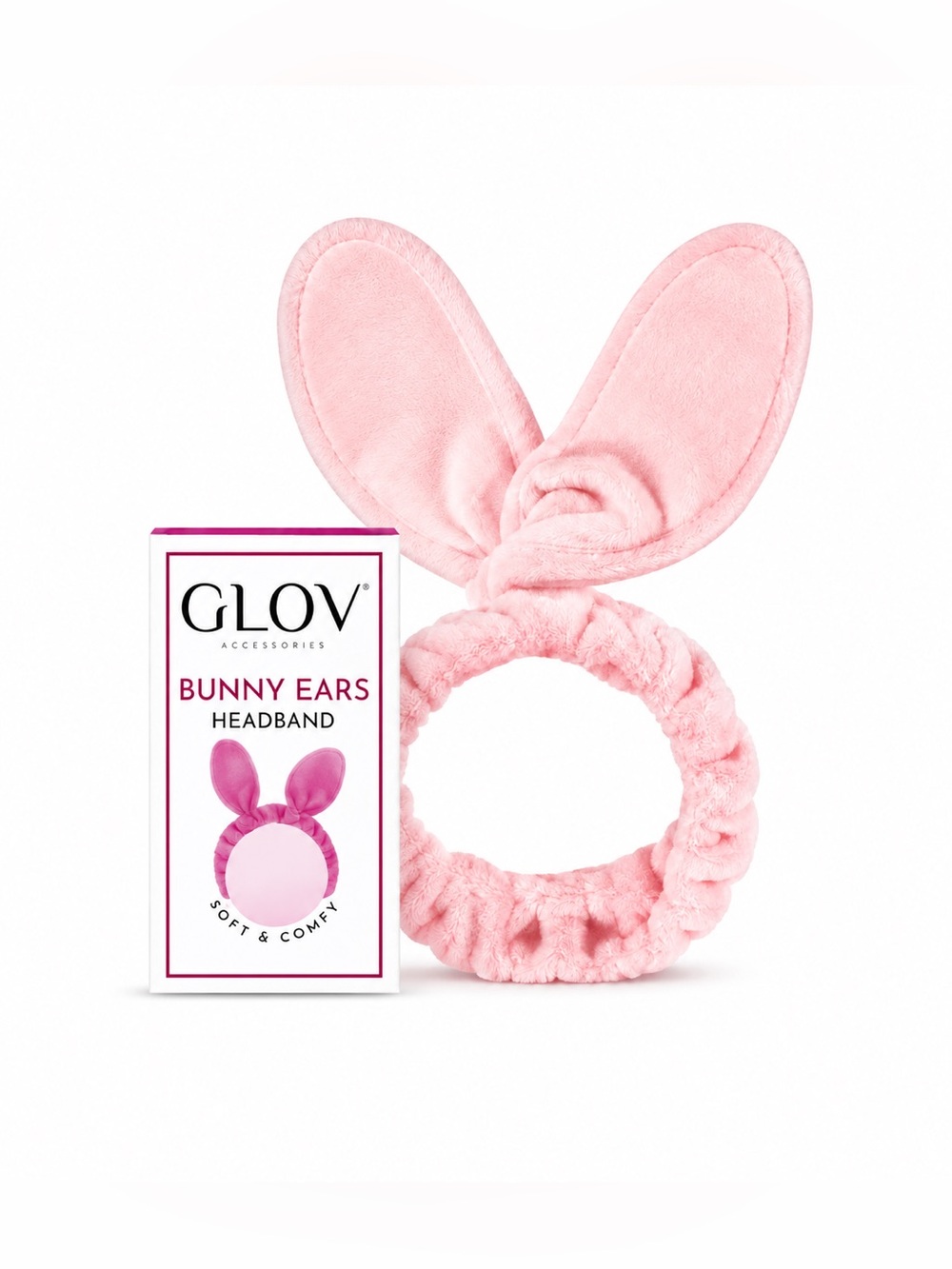 Glov Bunny Ears Headband Spa Headband